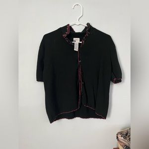 vintage button up top